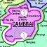 Carte du doyenné de Cambrai